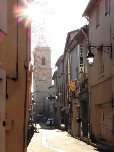 The old quarter of Marseillan, one of the oldest villages in France